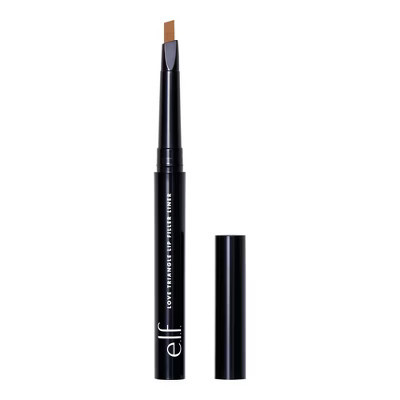 e.l.f. Love Triangle Lip Filler Liner - Light Brown - 0.007oz: Semi-Matte, Pencil, Medium Tones, Paraben-Free | Target
