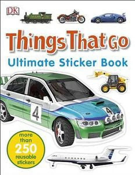 Things That Go Ultimate Sticker Book (Paperback) | Walmart (US)