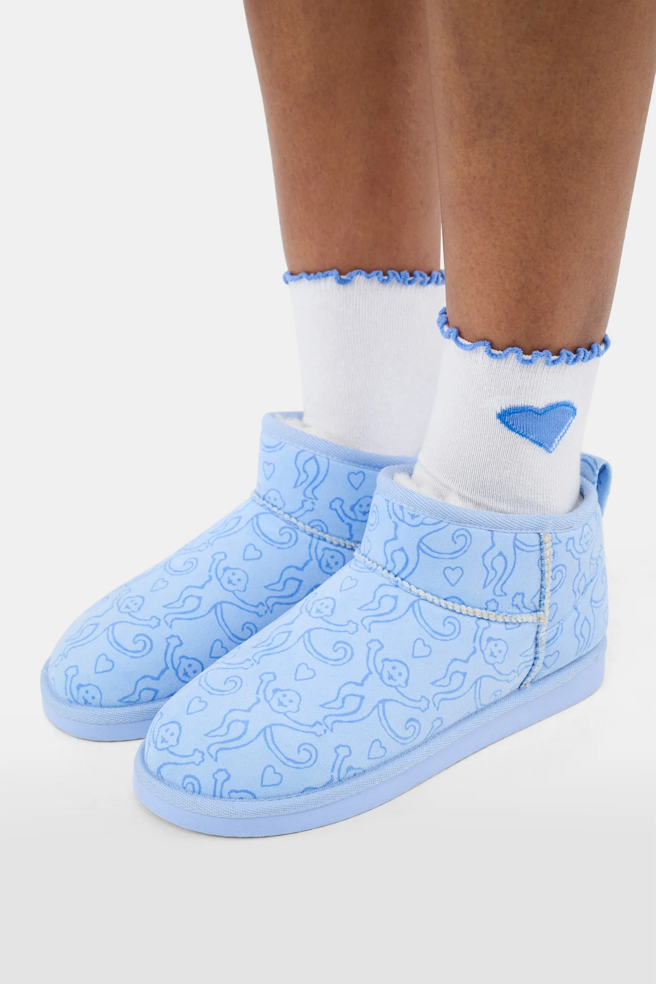 Monkey Fleece Boots | Roller Rabbit