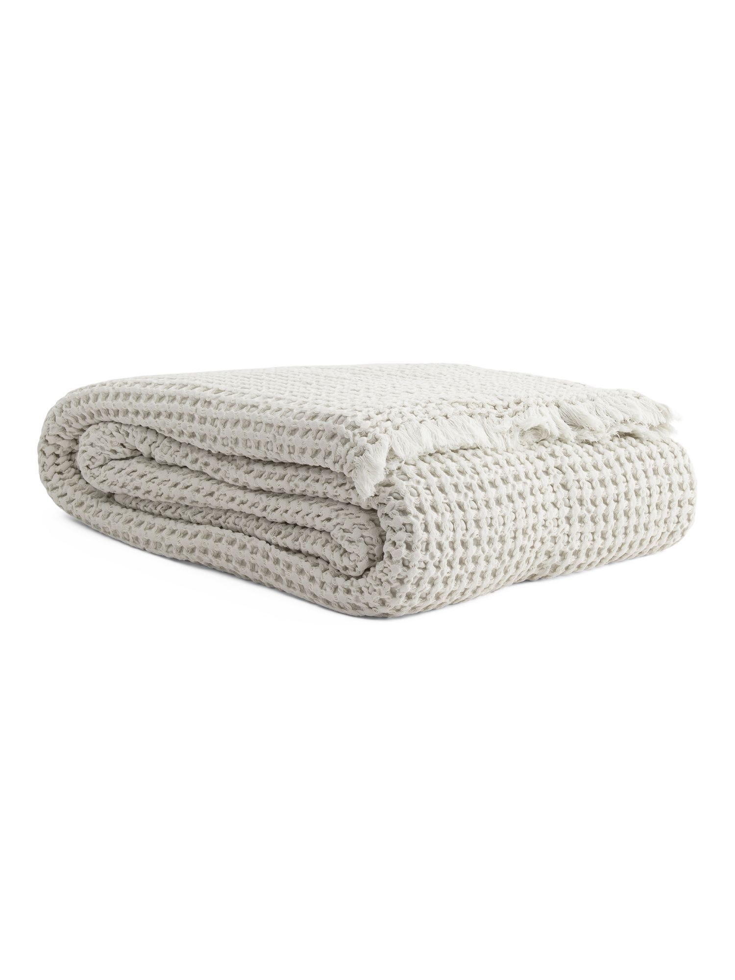 Made In Portugal Waffle End Of Bed Blanket | Marshalls