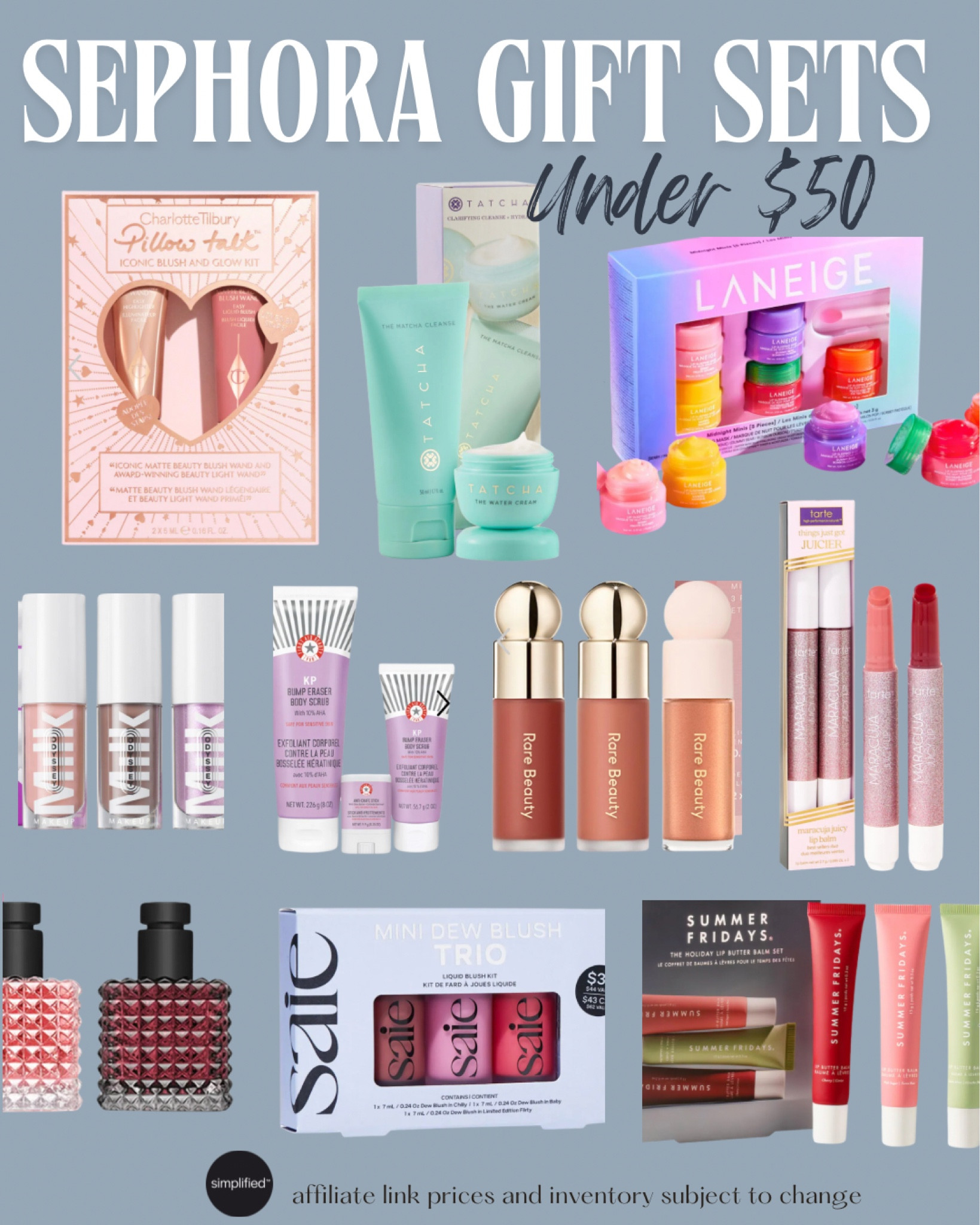 And they’re even cheaper right now during Sephora’s sale! 
Use code “SAVINGS”

#LTKGiftGuide #LTKBeauty #LTKHoliday