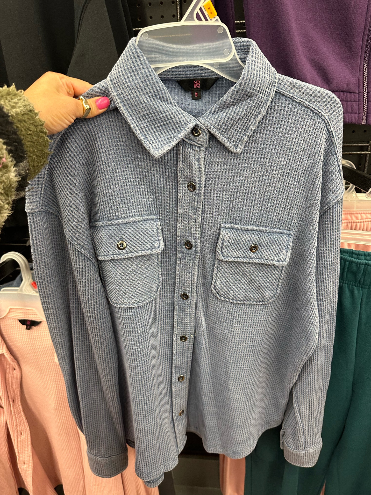 Love this button up waffle shacket I Found at Walmart yesterday $17! #LTKFashion

#LTKstyletip #LTKcanada