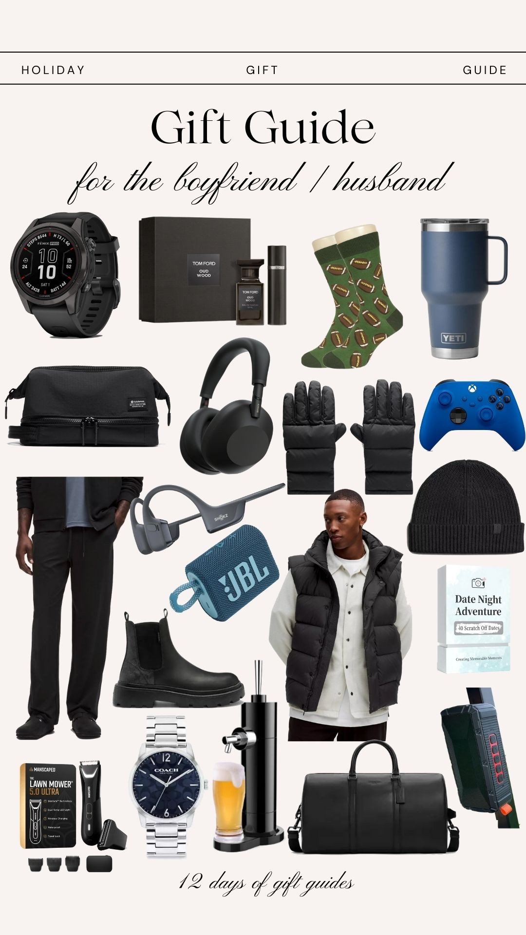 Day 11 of 12 Days of Gift Guides 🎄✨
My top gifts for your boyfriend or husband — practical, elevated, cozy, and actually useful.
These are the holiday gifts men love every single year: winter essentials, grooming favourites, tech upgrades, everyday basics, and luxe-feeling pieces he’ll reach for daily.

If you’re searching for Christmas gifts for him, boyfriend gift ideas, husband holiday gifts, men’s winter gifts, or last-minute gift ideas for guys, this roundup is packed with can’t-miss picks.

Shop now — the best gifts for him are already selling out 🎁🔥 

 #LTKwinter #LTKgiftguide #LTKholiday