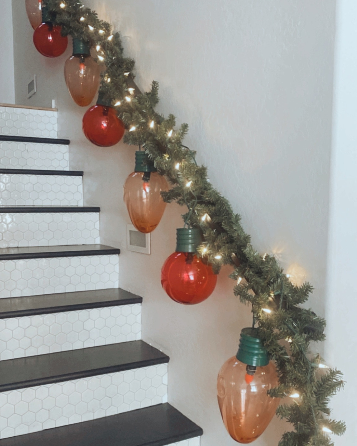 Festive Holiday Stairs✨ 

#LTKhome #LTKSeasonal #LTKHoliday