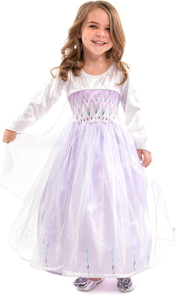 Little Adventures Deluxe Ice Queen Coronation Dress up Costume - Machine Washable Child Pretend P... | Amazon (US)