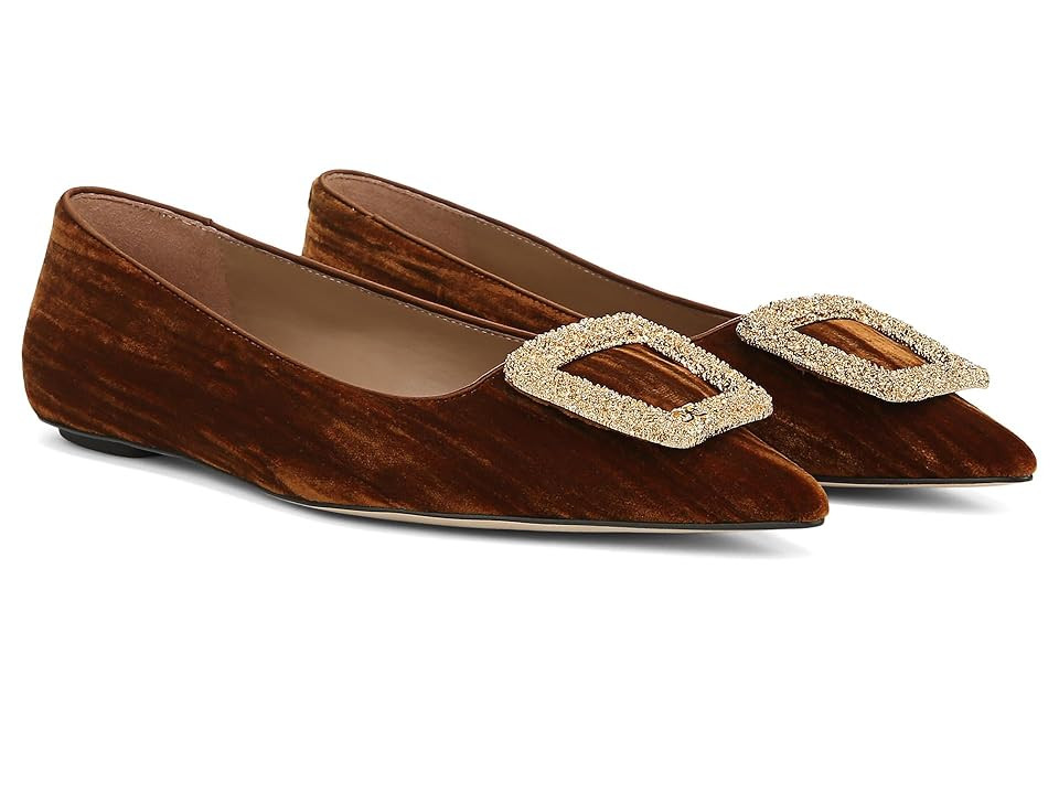 Sam Edelman Nico Women's Flat Shoes Camel : 8.5 M, Polyester | Zappos