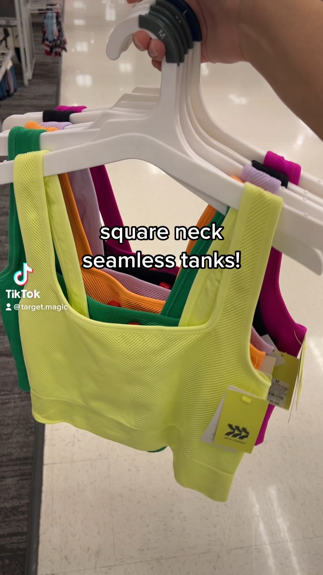 An athleisure must have 🤩 The seamless cropped square neck tank tops by all in motion are perfect for casual workouts and wear. It’s thick and moisture wicking.  I will definitely be wearing these for yoga! 

Also check out the biker and running shorts to make it a set 😉

#LTKfit #LTKstyletip #LTKFind