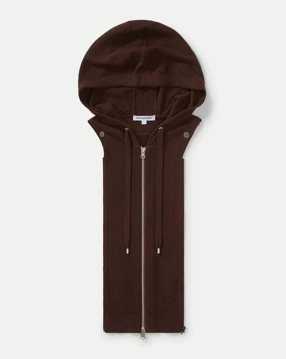 Cashmere Hoodie Dickey | Veronica Beard