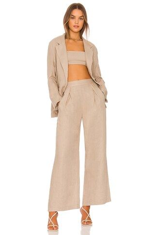 Free People Can't Get Enough Summer Suit Set in Natural from Revolve.com | Revolve Clothing (Global)