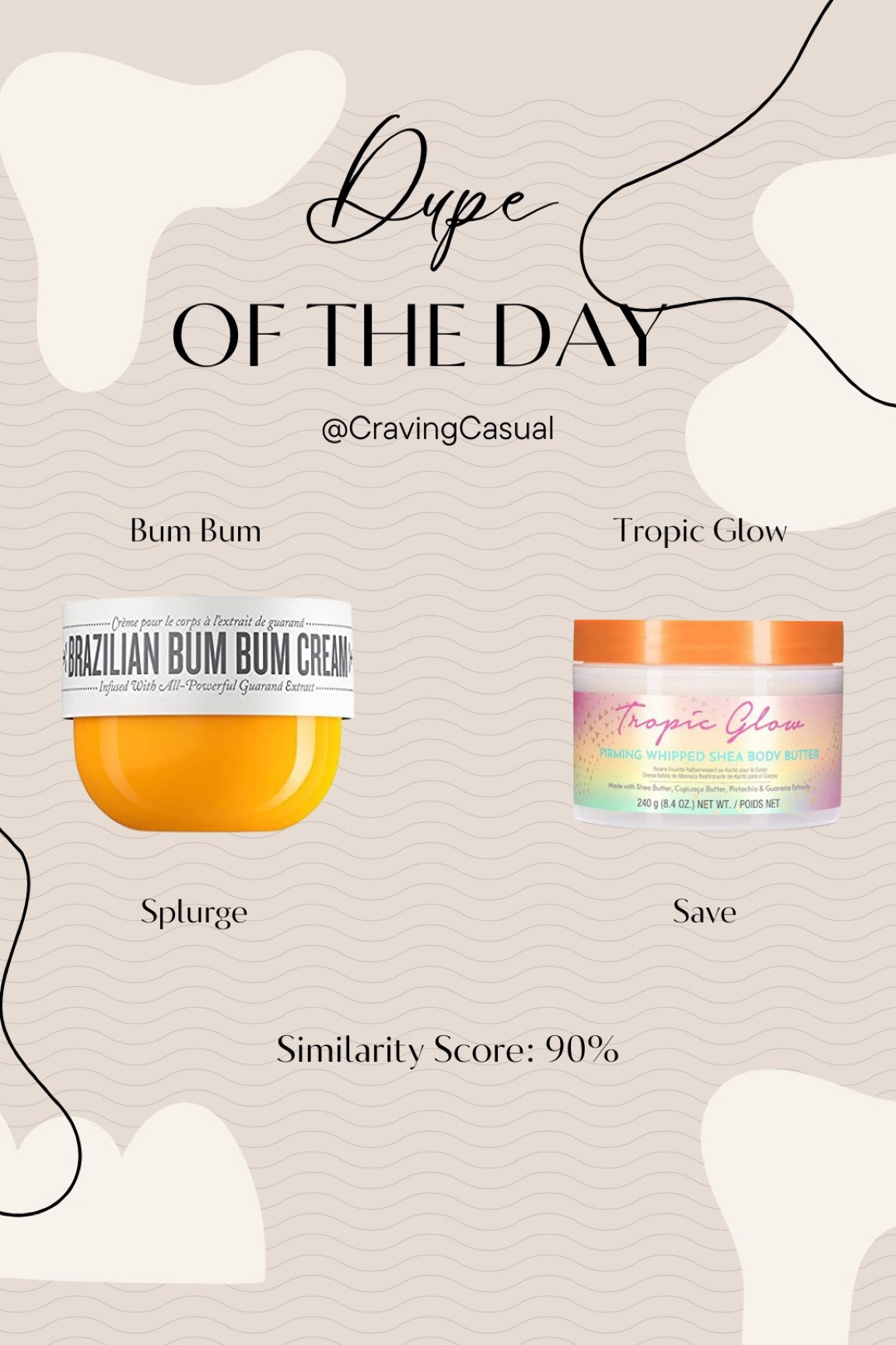 Dupe of the Day

#LTKbeauty #LTKunder50 #LTKFind