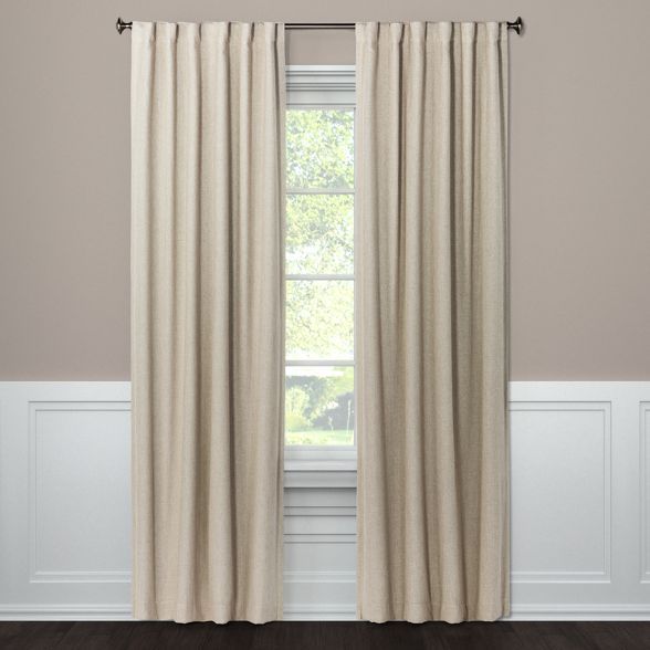 Aruba Linen Blackout Curtain Panel - Threshold™ | Target