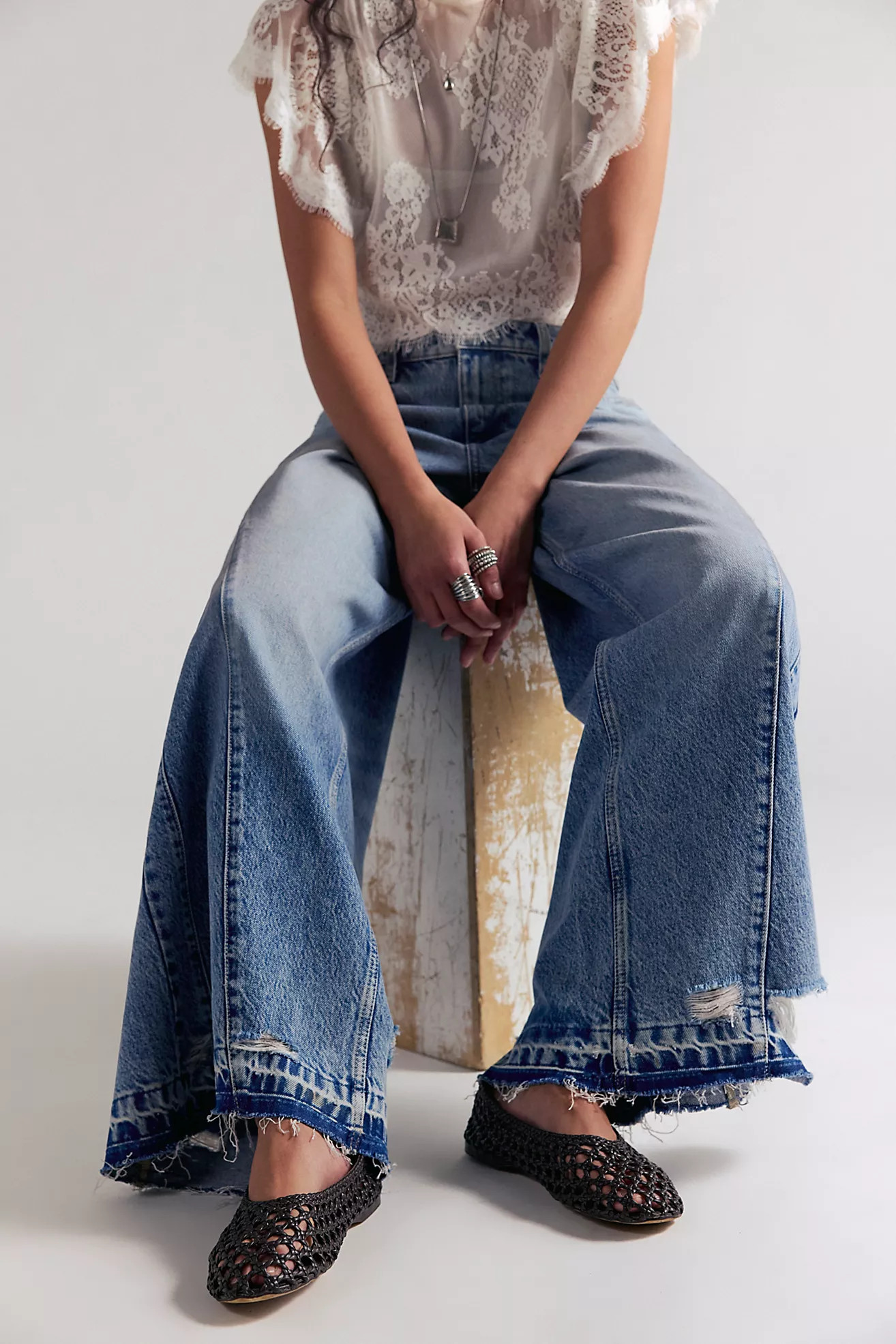 Shira Woven Flats | Free People (UK)