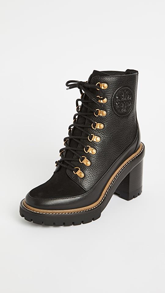 Tory Burch Miller 95mm Lug Sole Booties | SHOPBOP | Shopbop