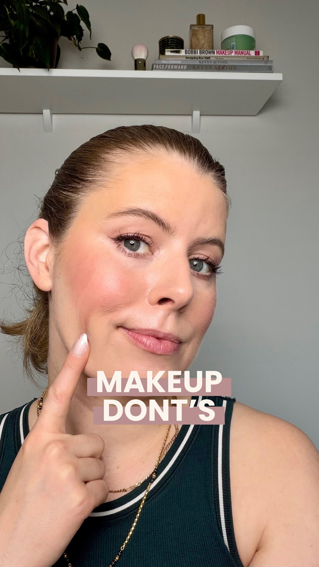 FYI some dewy products do stay on better than others, but layering them all together can be challenging.
