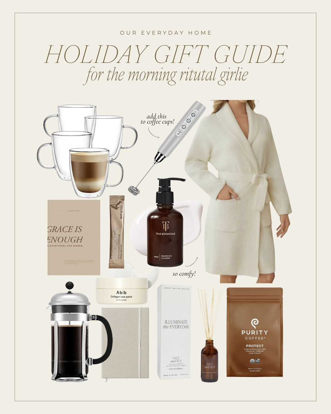 christmas gifts for moms
morning ritual gifts
gifts for the mom who loves her morning routine
holiday gifts for her
cozy christmas gifts for mom
self care gifts for moms
coffee lover gift ideas
tea lover gifts
quiet luxury gifts for her
amazon gift guide for moms
wellness gifts for women
relaxed morning essentials
morning routine must haves
holiday gift ideas for cozy mornings
gifts for the mindful mom
homebody christmas gifts
spa inspired gifts 

 #LTKGiftGuide #LTKFindsUnder50 #LTKStyleTip