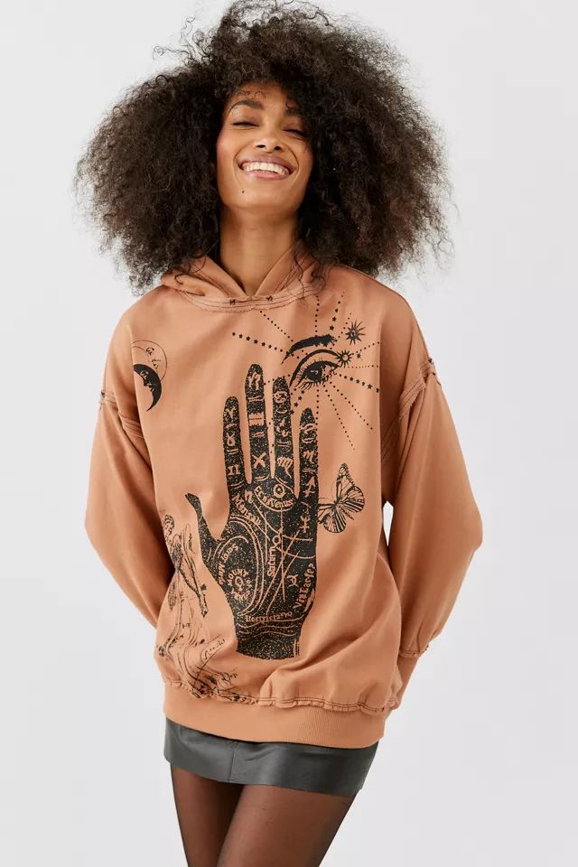 UO Nate Palmistry Hoodie Sweatshirt | Urban Outfitters (US and RoW)