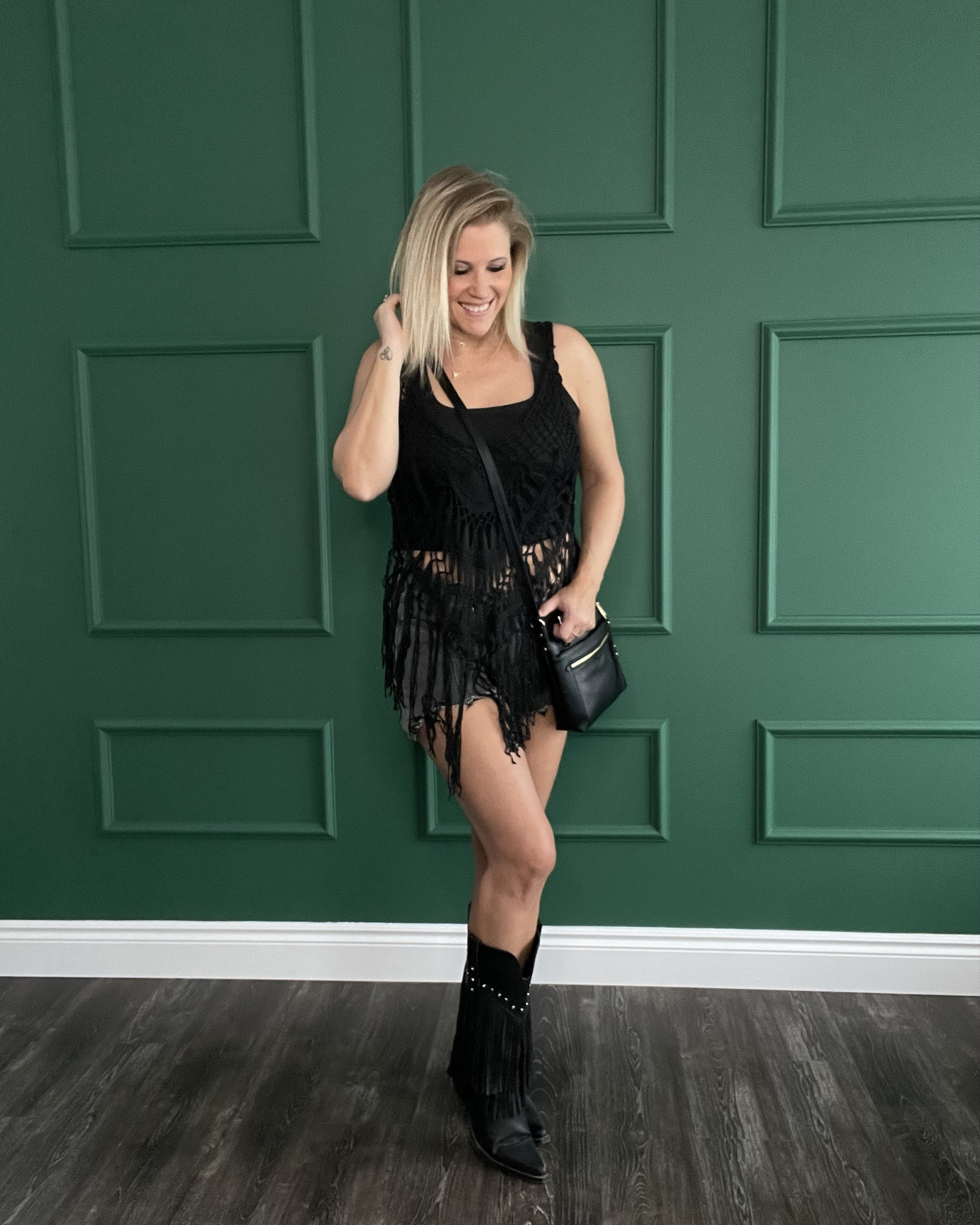 Bang for your Buck! This top is the perfect swimsuit cover up or top for a country concert! The crochet look is right on trend this year and this comes in lots of different colors. Give me all the fringe!

#LTKFestival #LTKSwim #LTKFindsUnder50