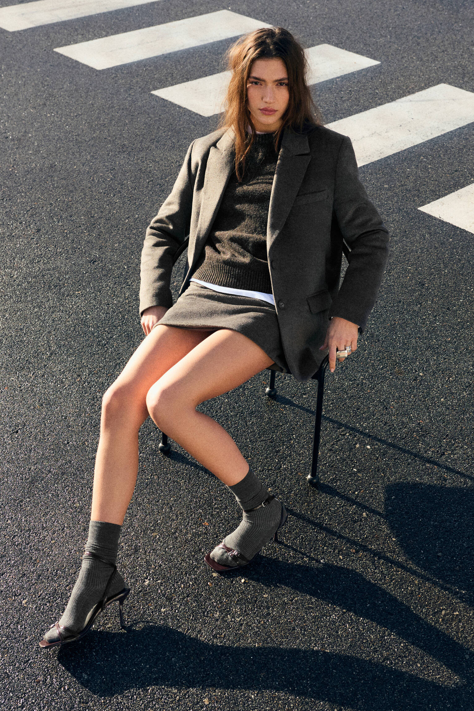 Soft mini skirt - Pull&Bear United Kingdom | PULL and BEAR UK