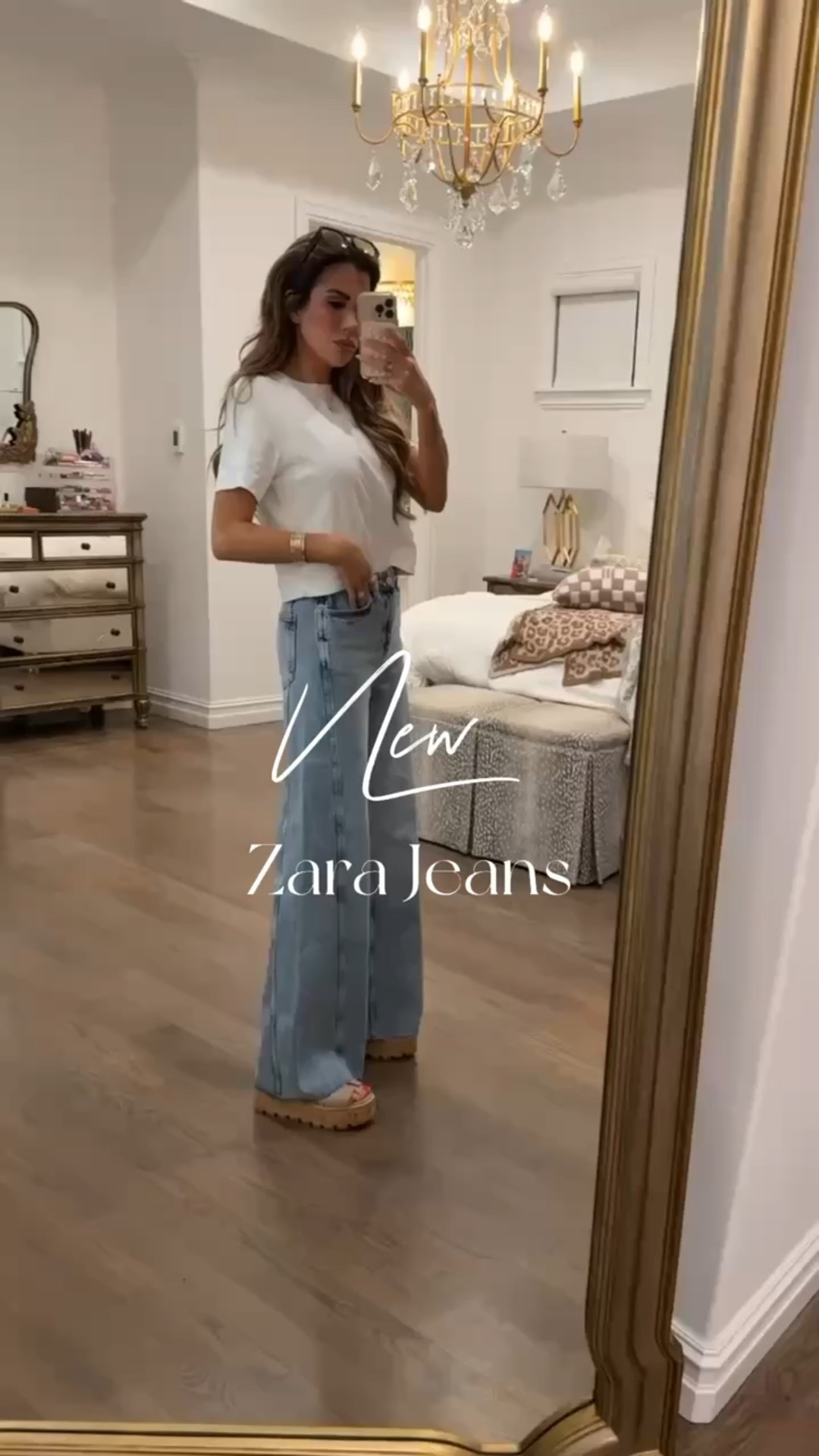 The cutest and comfiest Zara jeans!! 

Zara jeans, Wide leg jeans, Summer outfit, Baseball game outfit, Summer jeans, Summer fashion, Summer style, Emily Ann Gemma

#LTKFindsUnder100 #LTKStyleTip