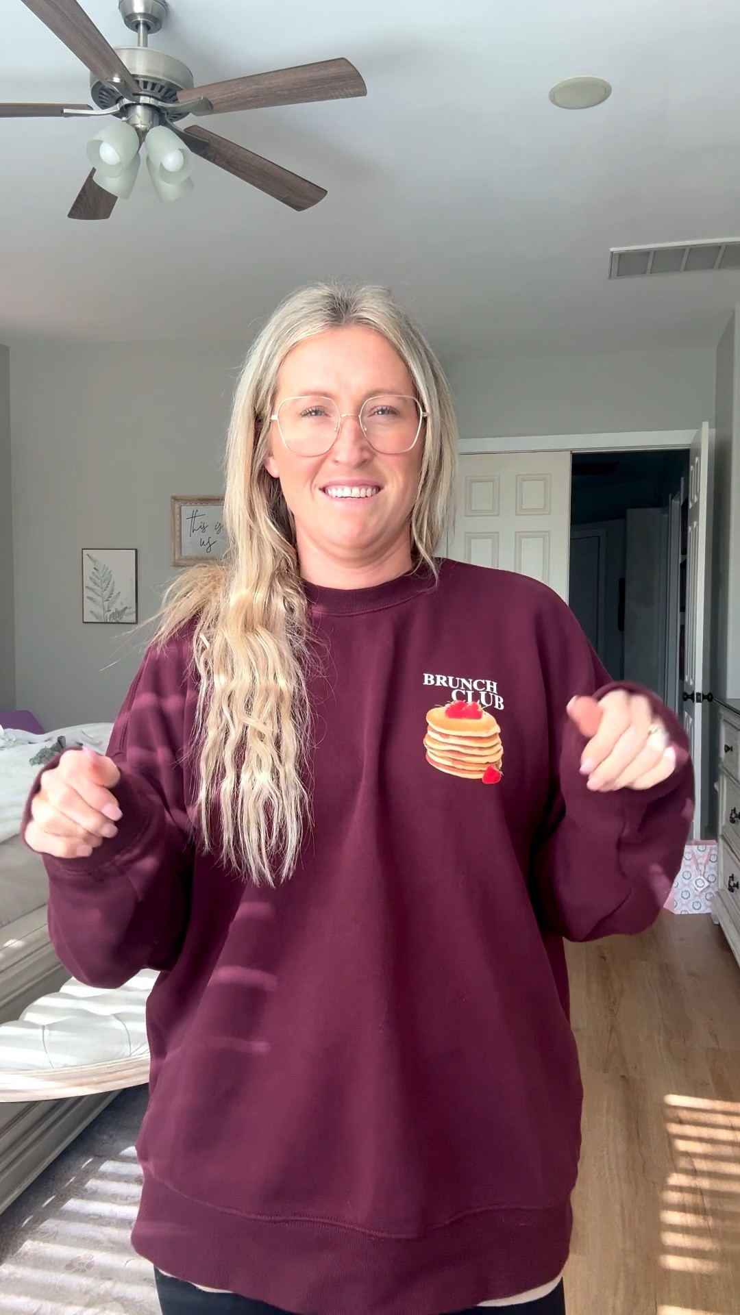 Obsessed with this oversized sweater from Target!  I didn’t size up because it is already oversized.  
Size small

#LTKootd #LTKSeasonal #LTKmomlife