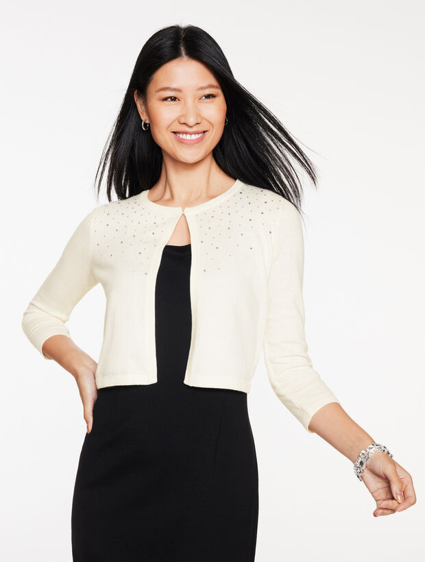Scattered Crystal Shrug | Talbots