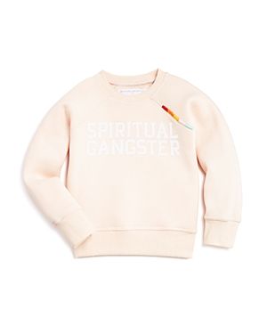 Spiritual Gangster Girls' Rainbow-Trimmed Sweatshirt - Little Kid | Bloomingdale's (US)