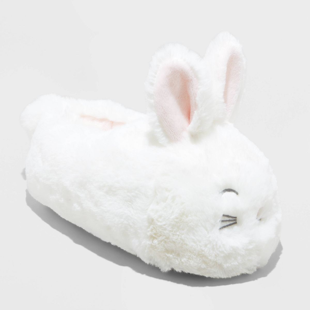 Kids' Heidi Bunny Loafer Slippers - Cat & Jack™ Ivory 4-5 | Target