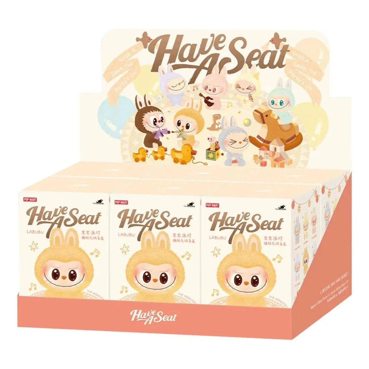 Pop Mart The Monsters Labubu Have a Seat Sealed Case (6 Blind Boxes) | KICKS CREW
