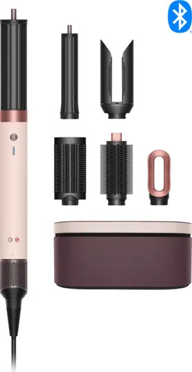Airwrap Co-anda2x™ Multi-styler & Dryer Straight+Wavy in Ceramic Pink and Rose Gold | Nordstrom