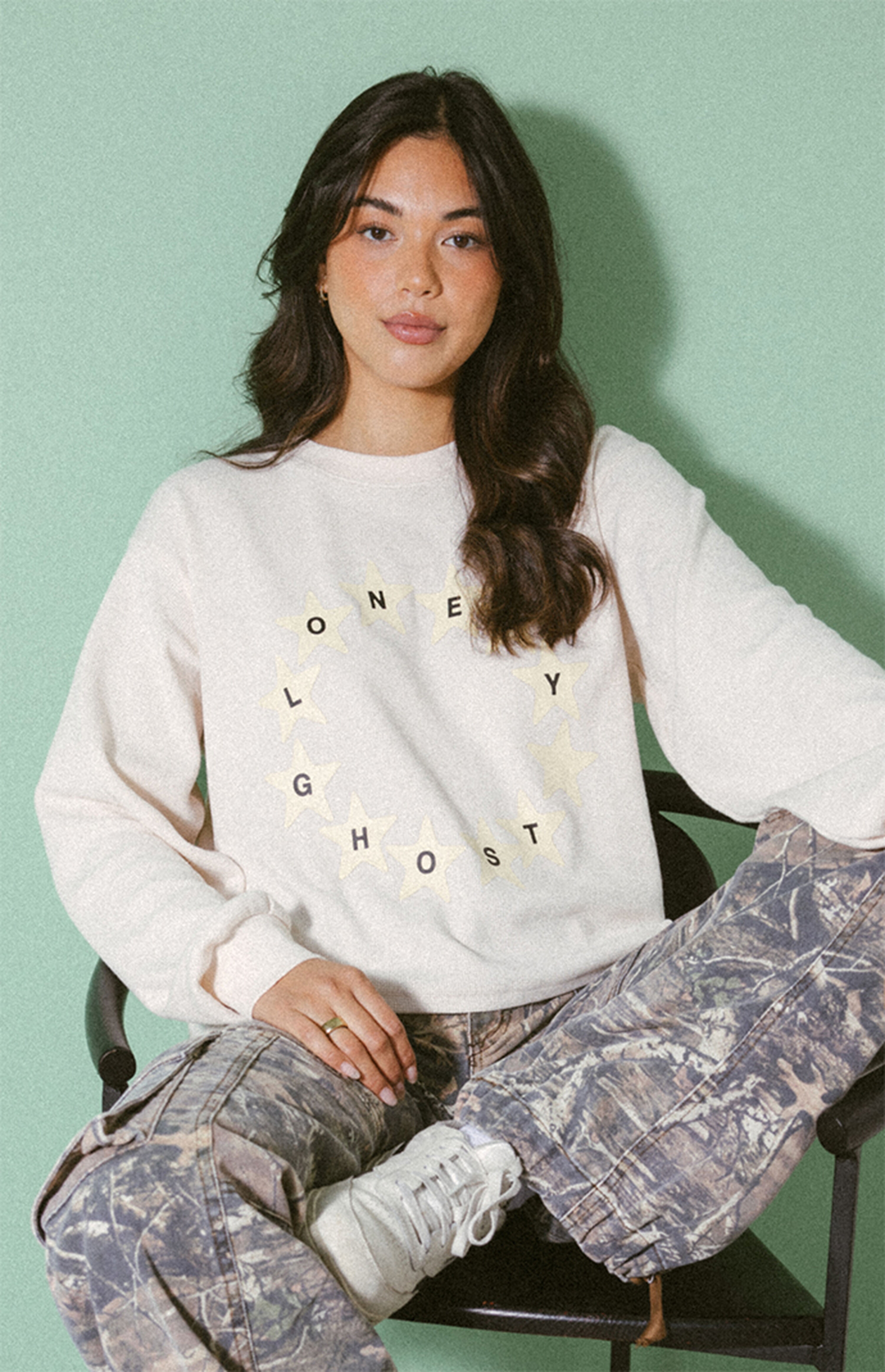 LONELY GHOST Halo Thermal Long Sleeve Top | PacSun