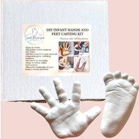 Baby Hand & Feet Casting, Diy Casting Kit, Footprint, Baby Imprint, Hand, Foot, Shower Gift, Gift Fo | Etsy (US)