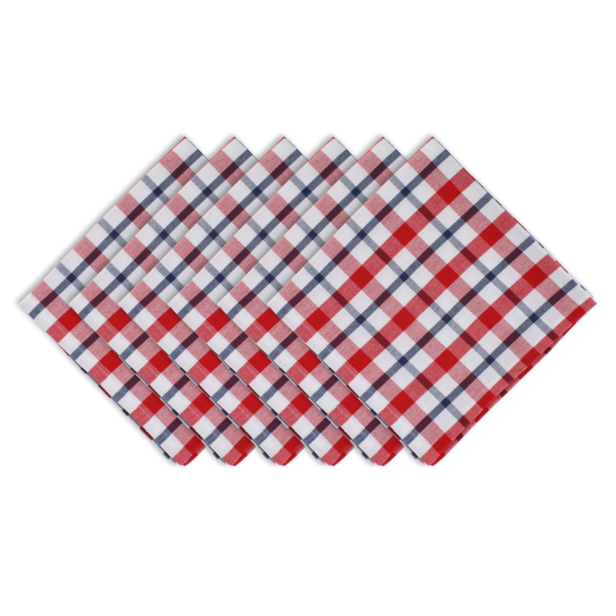 DII American Plaid Table Top Collection for Everyday Use, Summer Cook-Outs, Barbeques, Picnics, I... | Amazon (US)