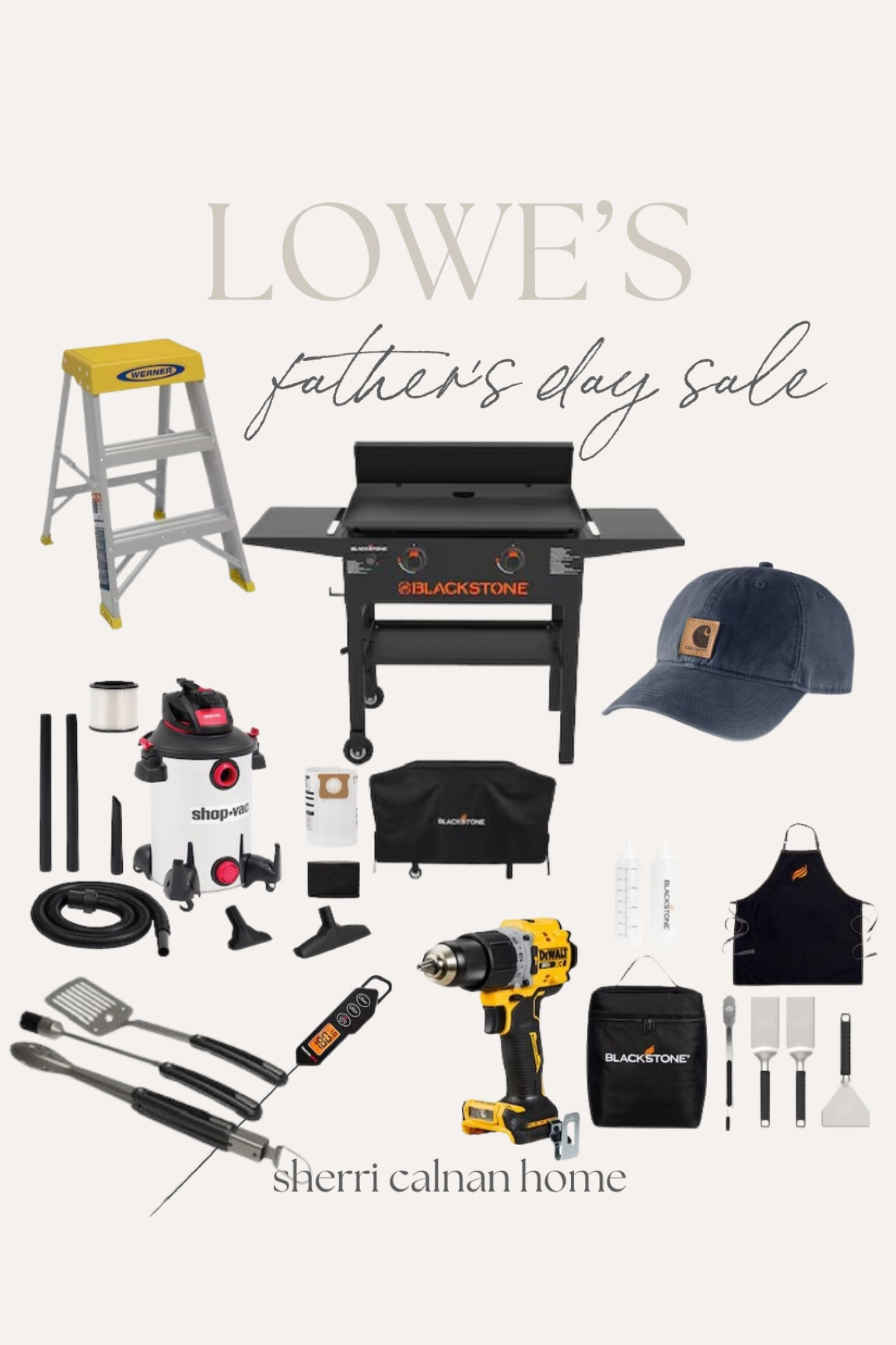#AD
#LowesPartner
@LowesHomeImprovement Father’s Day sale is here!  
Make Dad’s day with these gift ideas!

Shop greenery, tools, grill sets, lawn care and more! 

#LTKGiftGuide #LTKhome