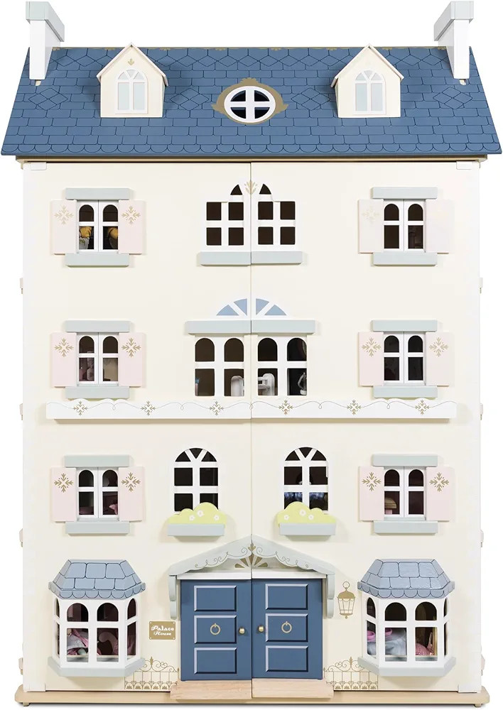 Le Toy Van - Palace House Large Wooden Doll House | Great As a Gift | 5 Storey Wooden Dolls House... | Amazon (US)