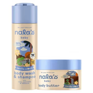 Nala's Baby Vanilla Cloud Skincare Duo | Boots.com