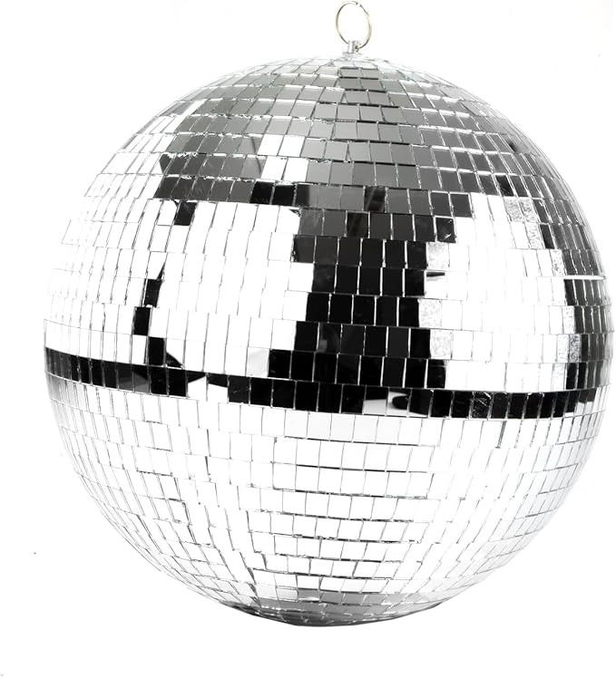 12 inches Disco Ball – Bright Large Disco Ball – Hanging Disco Ball Decor for Parties, Weddin... | Amazon (US)
