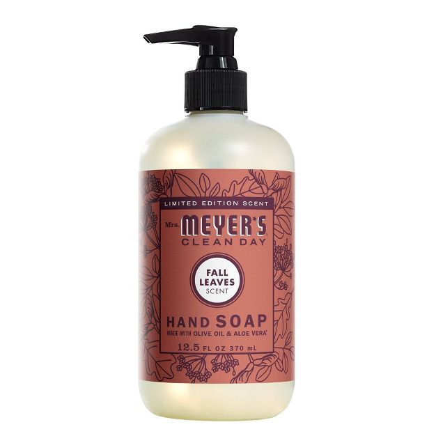Mrs. Meyer's Clean Day Liquid Hand Soap - Fall Leaves - 12.5 fl oz | Target