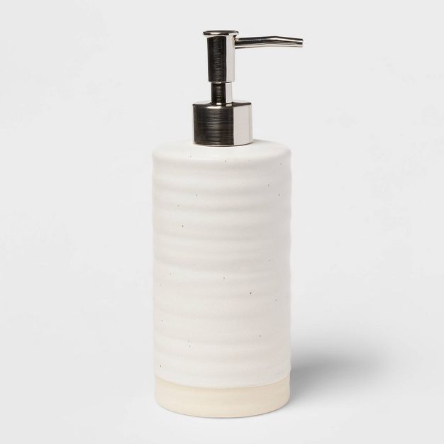 Ceramic Soap Pump Cream - Threshold&#8482; | Target