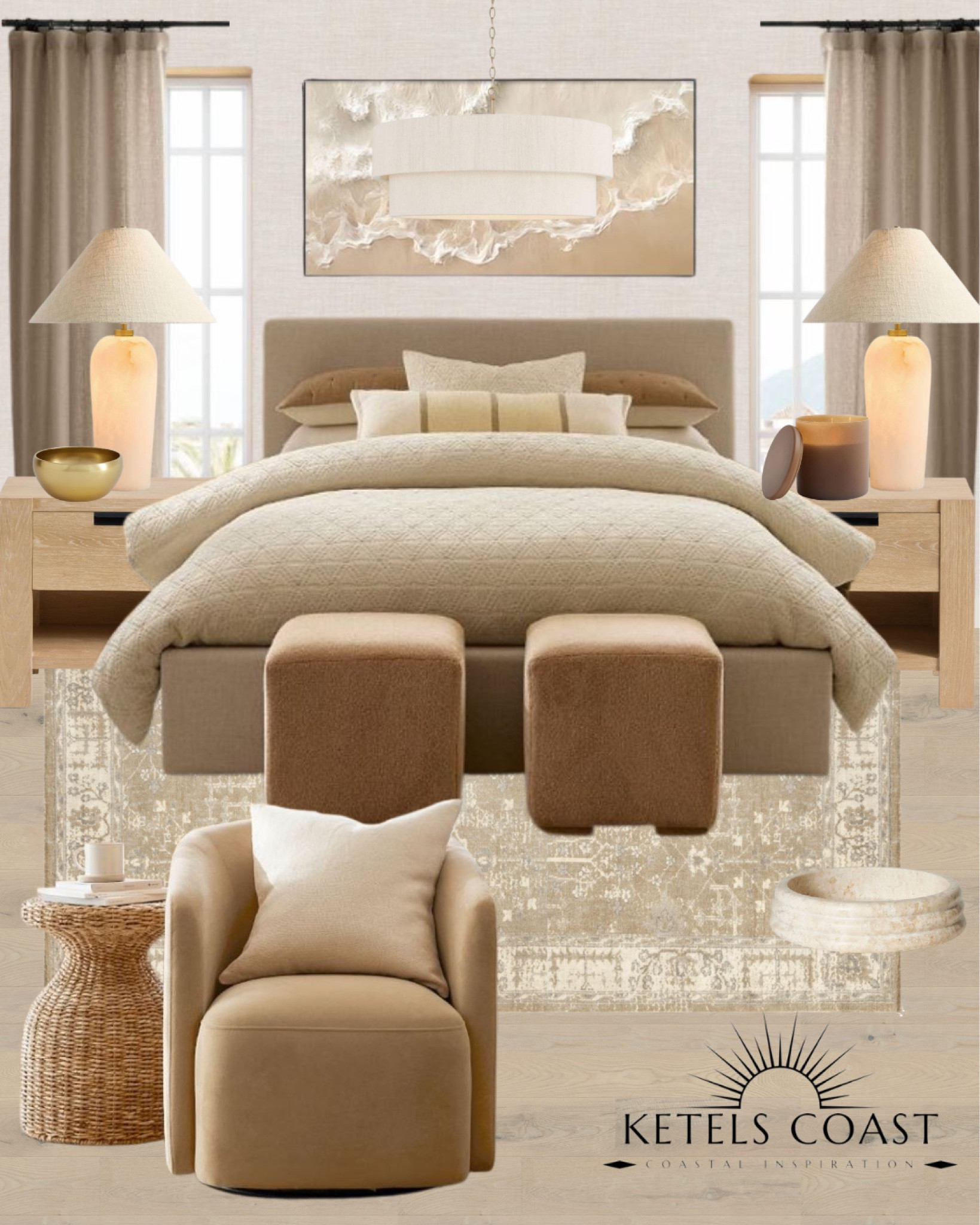 Transform your space into a fall Haven with Pottery Barn’s serene neutrals🍂🍁🤍
Fall Home Decor / Neutral Bedding / Neutral Decor / Fall Bedding / Master Bedroom Inspiration / Table Lamps / Nightstands / Coastal Bedroom / Coastal wall art / coastal living / Ava Ketels / Ketels Coast / Bedding / Throw Pillows

#LTKSeasonal #LTKStyleTip #LTKHome