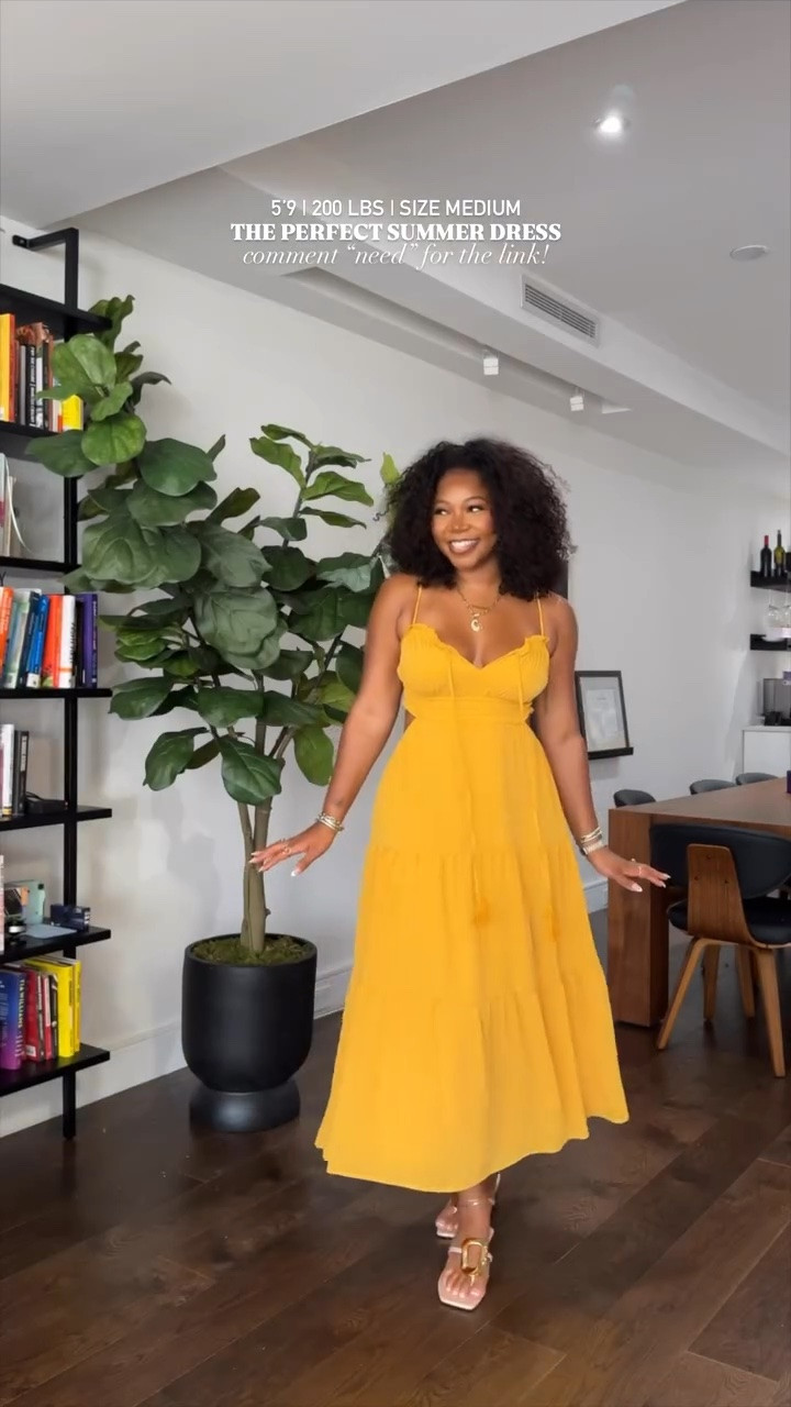 love this dress! great stretch and adjustable straps and back exposure, I am 5'9 200 lbs wearing a medium but could fit a small or large too just how the dress is made and so adjustable! Many colors! Accessories added!

#LTKootd #LTKTall #LTKMidsize