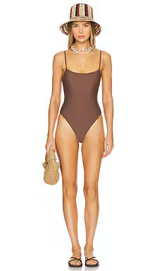 lovewave The Viper One Piece in Dark Brown from Revolve.com | Revolve Clothing (Global)
