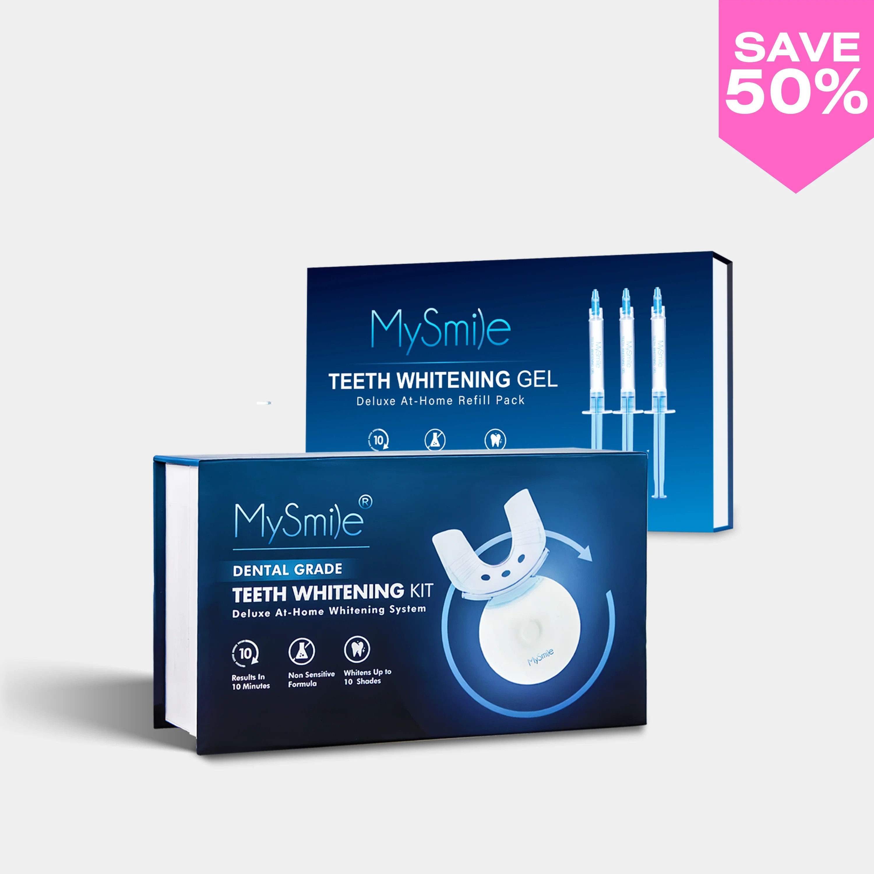 Original Teeth Whitening Kit with Gel Refill Bundle | MySmile