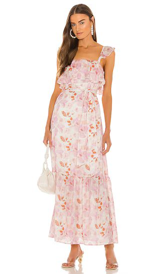 x Sofia Richie Evelyne Maxi Dress in Watercolor Floral | Revolve Clothing (Global)