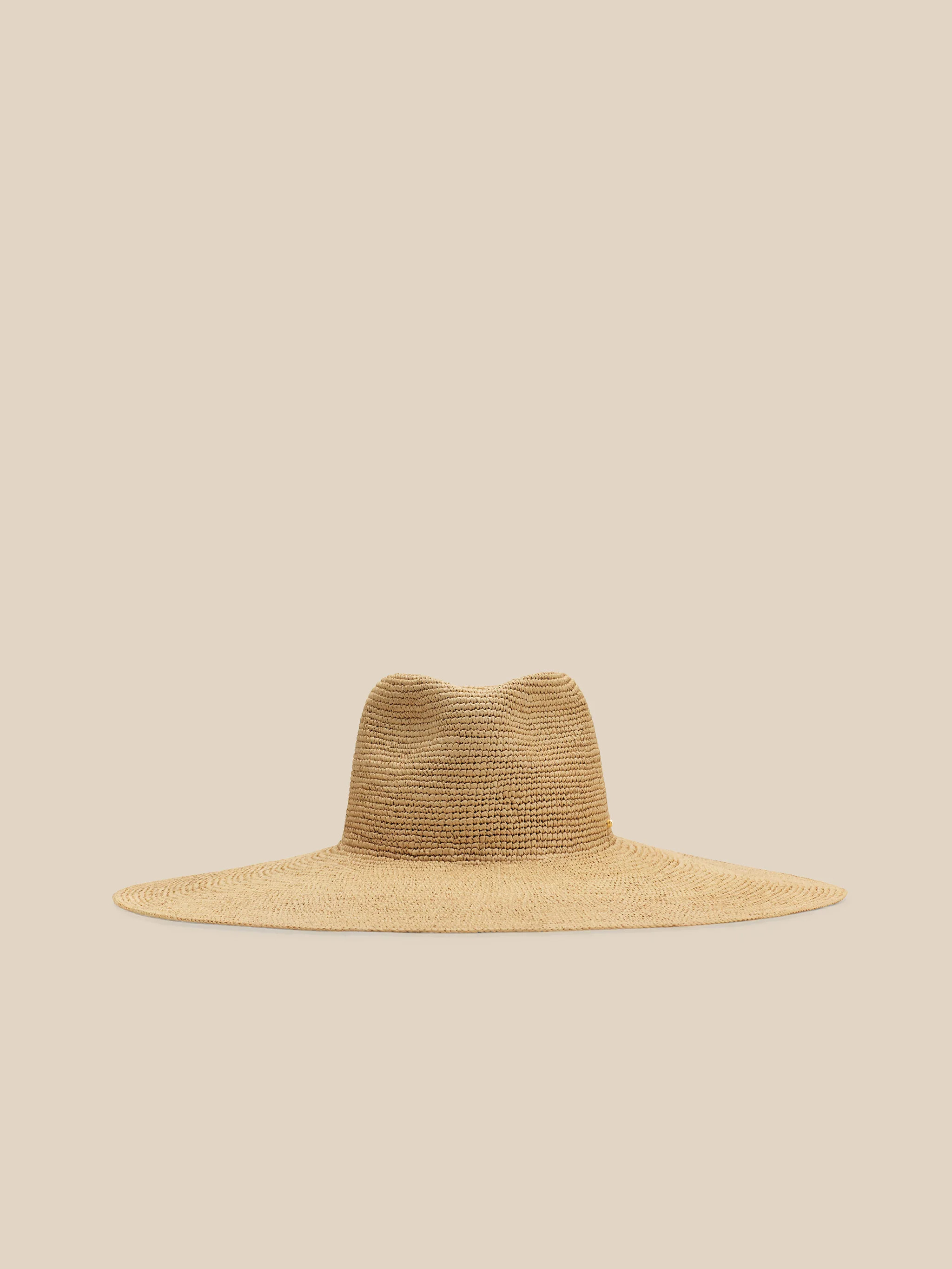 Cuyana For Faherty Beach Hat - Dark Natural | Faherty