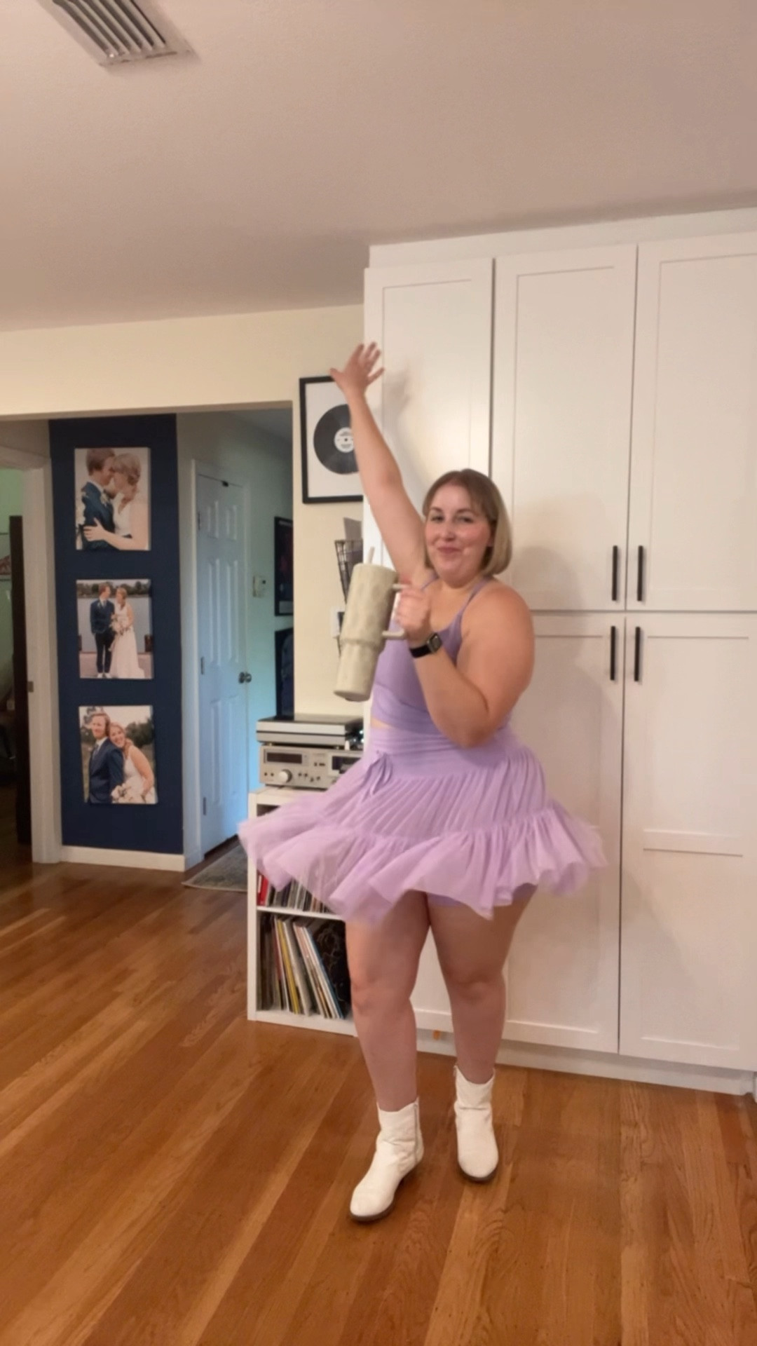 Virtual Line Dancing fit of the week💜 wearing size 1X

#LTKStyleTip #LTKPlusSize #LTKActive