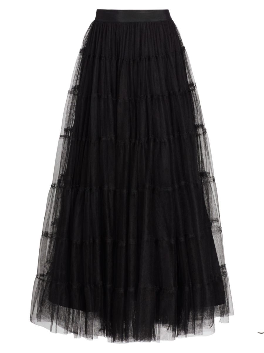Darcy Tiered Tulle Maxi Skirt | Saks Fifth Avenue