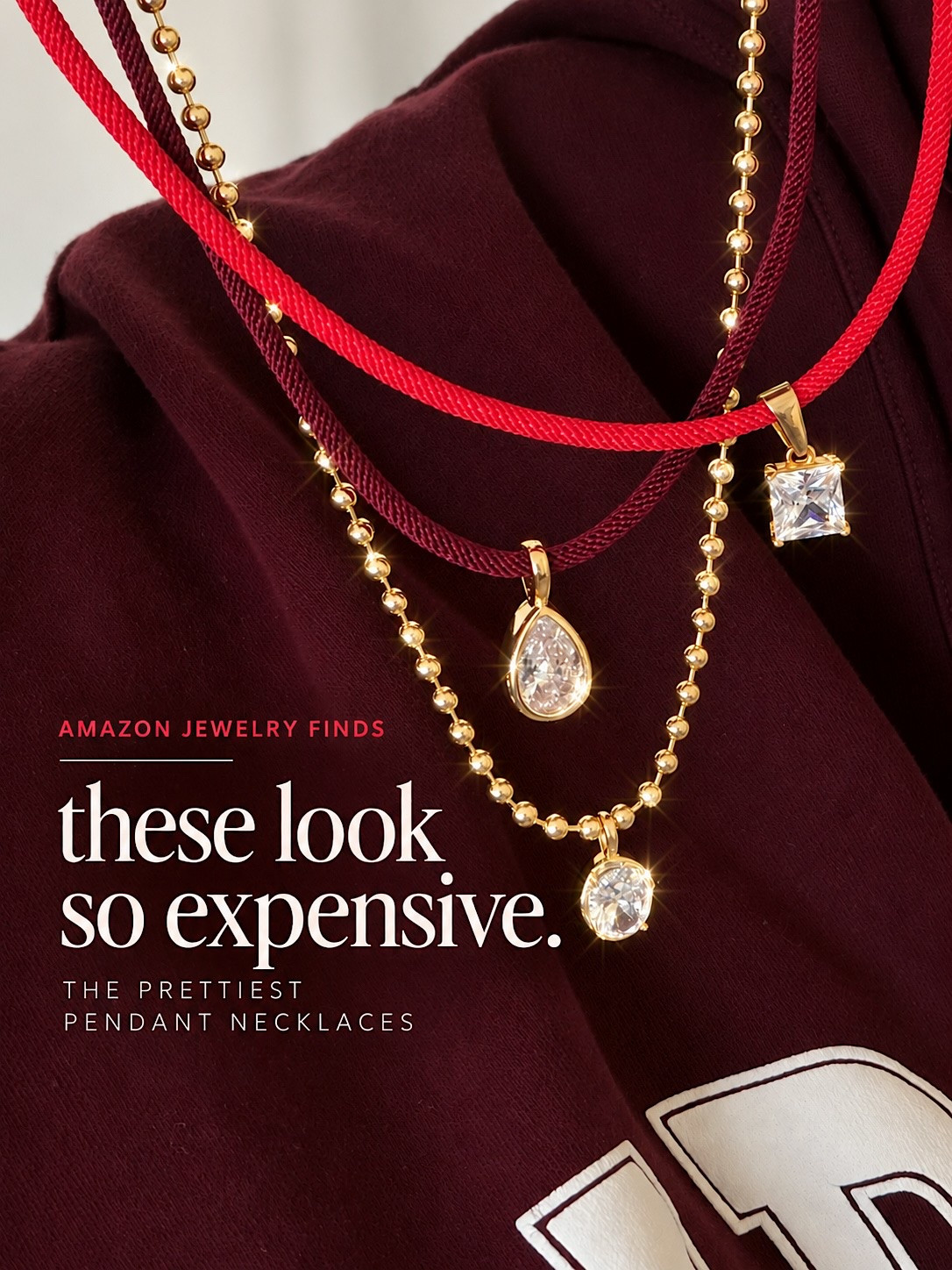 Amazon jewelry finds that look expensive 💫

Amazon fashion, Amazon finds, pendant necklace,  charm necklace, layered necklace

#LTKSeasonal #LTKOver40 #LTKootd