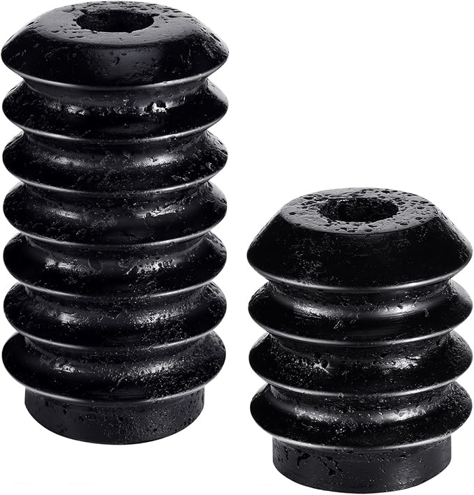 2 Pcs Marble Candle Holder Natural Travertine Modern Candlestick Holders Two Sizes Candle Stand f... | Amazon (US)