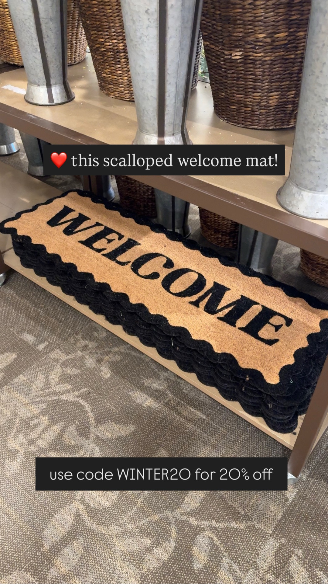 Kirklands finds | welcome mat | spring decor | winter decor | porch decor | long welcome mat | double door welcome mat | home decor 

#LTKHome #LTKSaleAlert