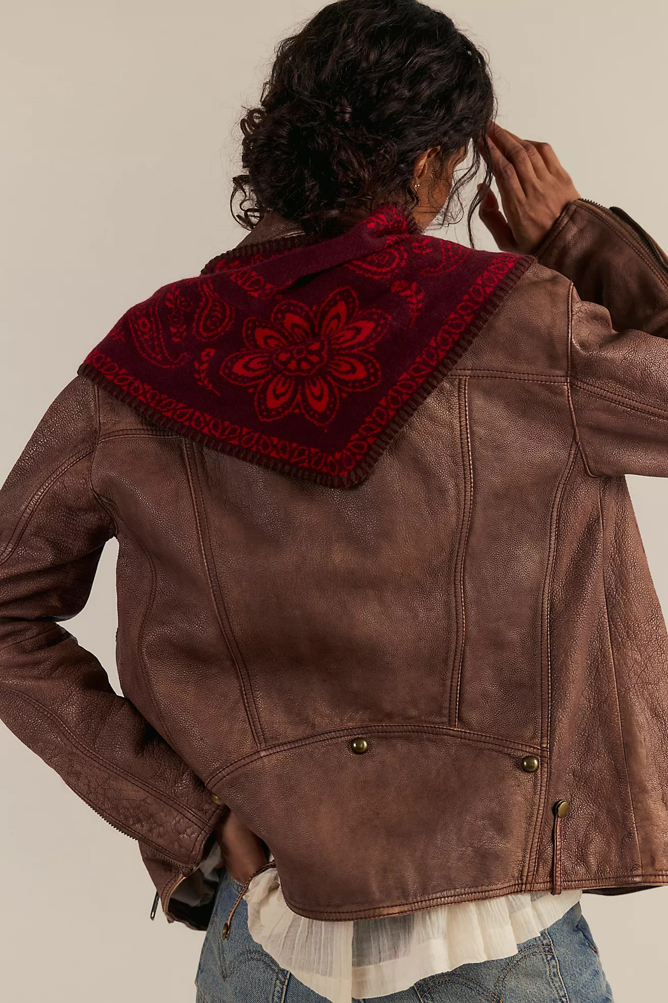 Carmen Knitted Triangle Bandana | Free People (Global - UK&FR Excluded)